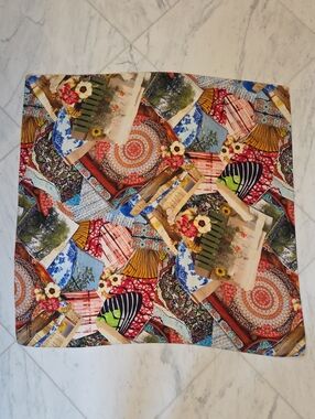 Large Square Silk Scarf